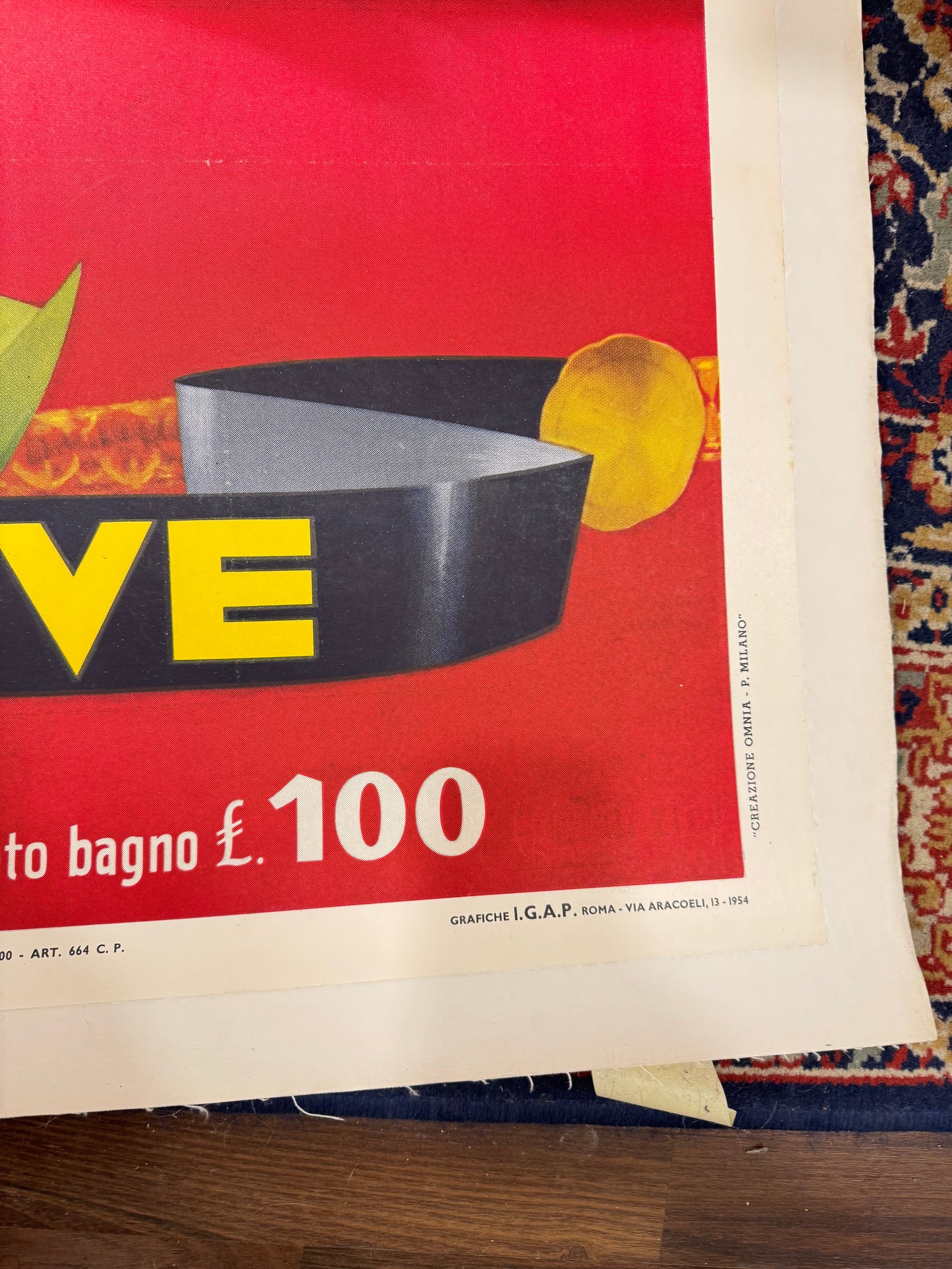 Manifesto originale Palmolive