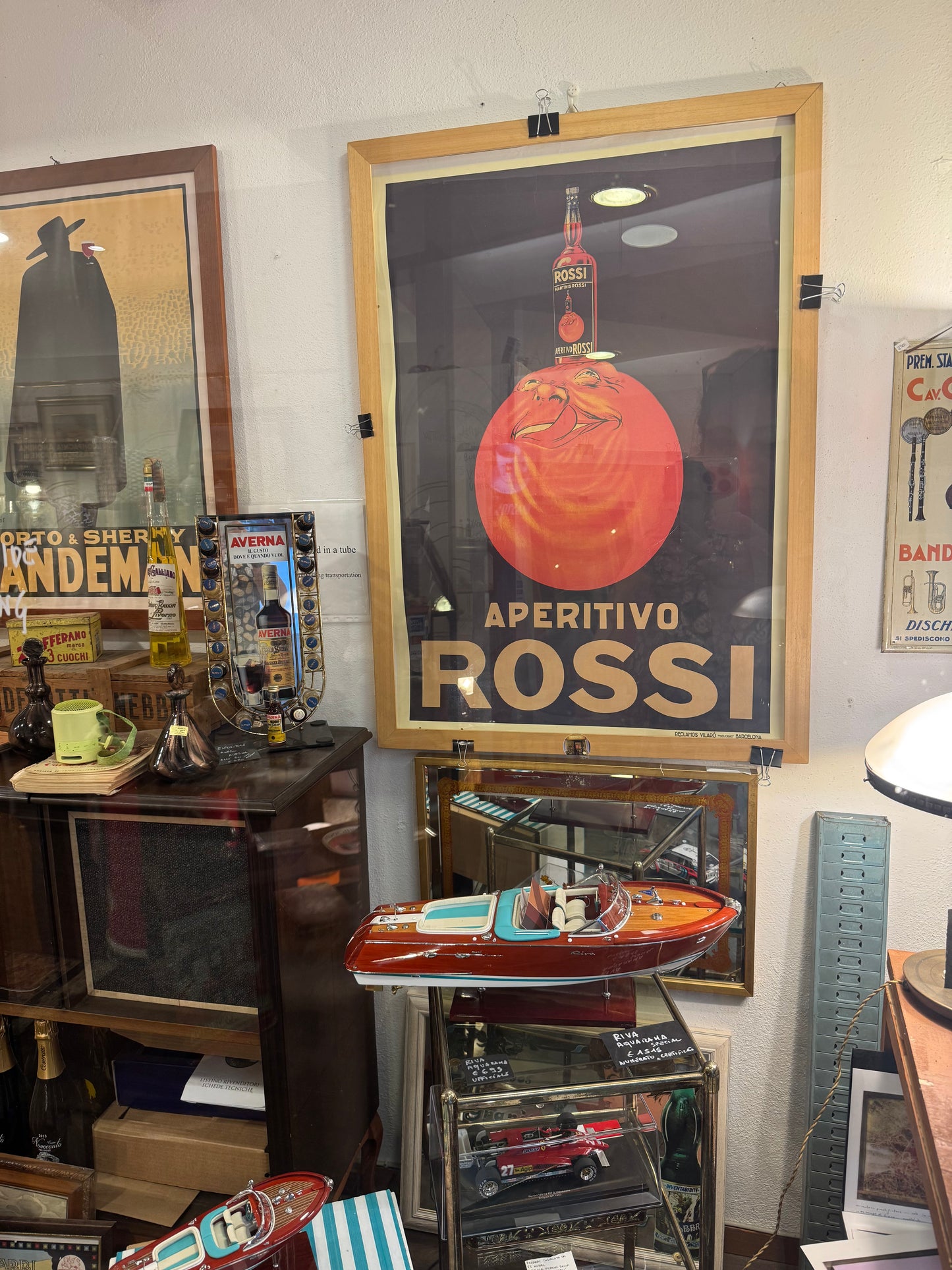 Manifesto Aperitivo Rossi di Martini e Rossi!