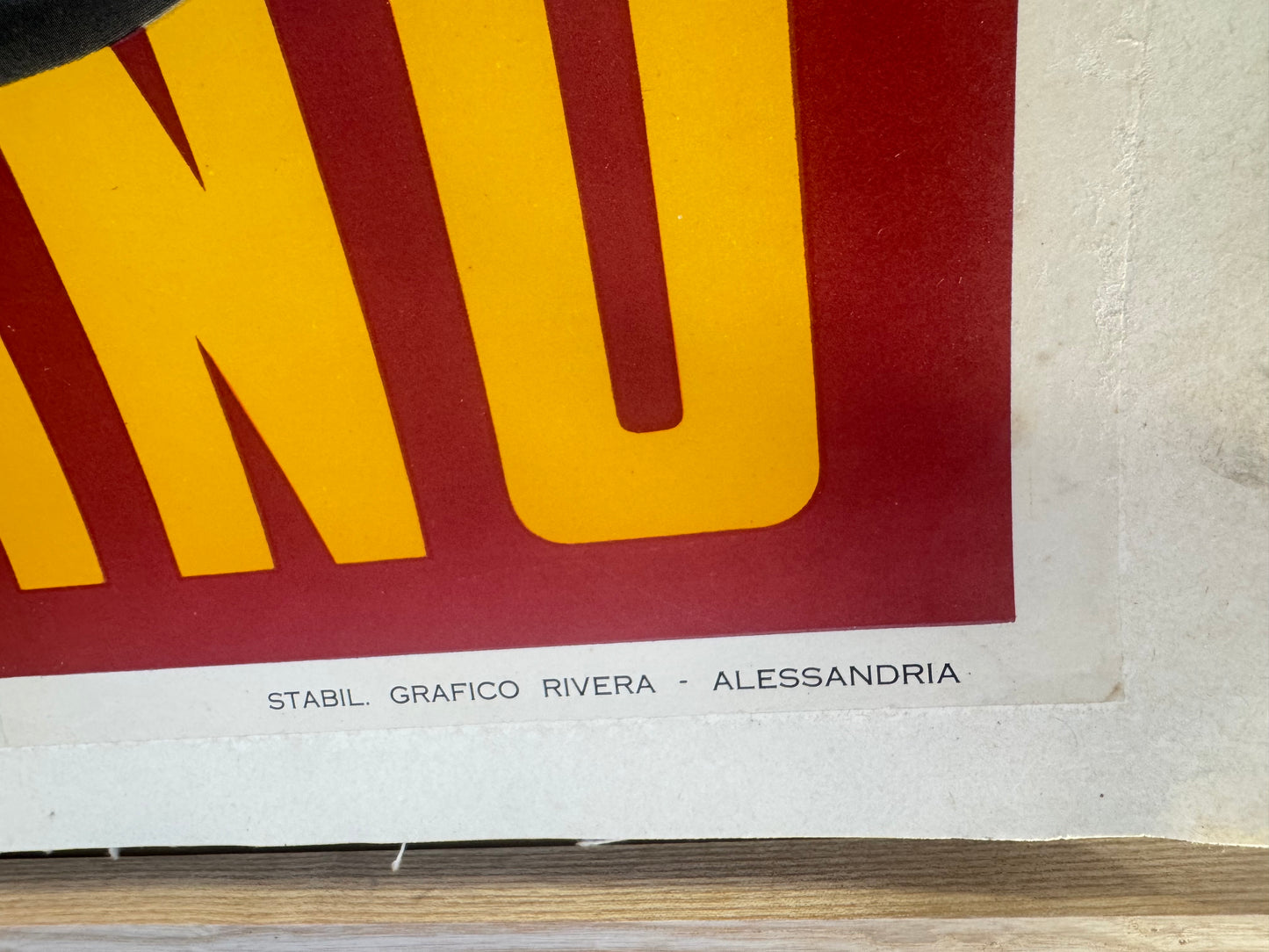 Manifesto originale Borsalino