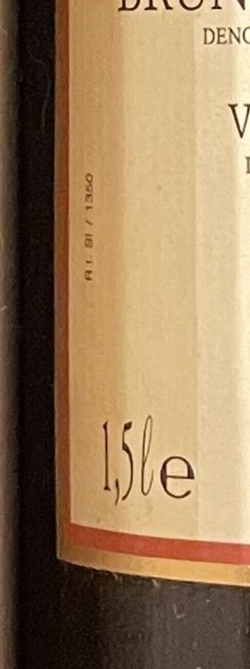 Vintage Bottle - Eredi Fuligni Brunello di Montalcino Riserva DOCG 1995