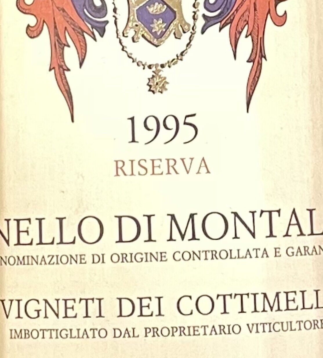 Vintage Bottle - Eredi Fuligni Brunello di Montalcino Riserva DOCG 1995