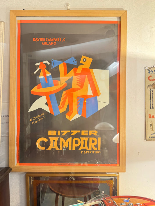 Bitter Campari L’Aperitivo- Depero