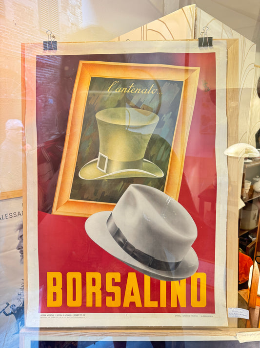 Manifesto originale Borsalino