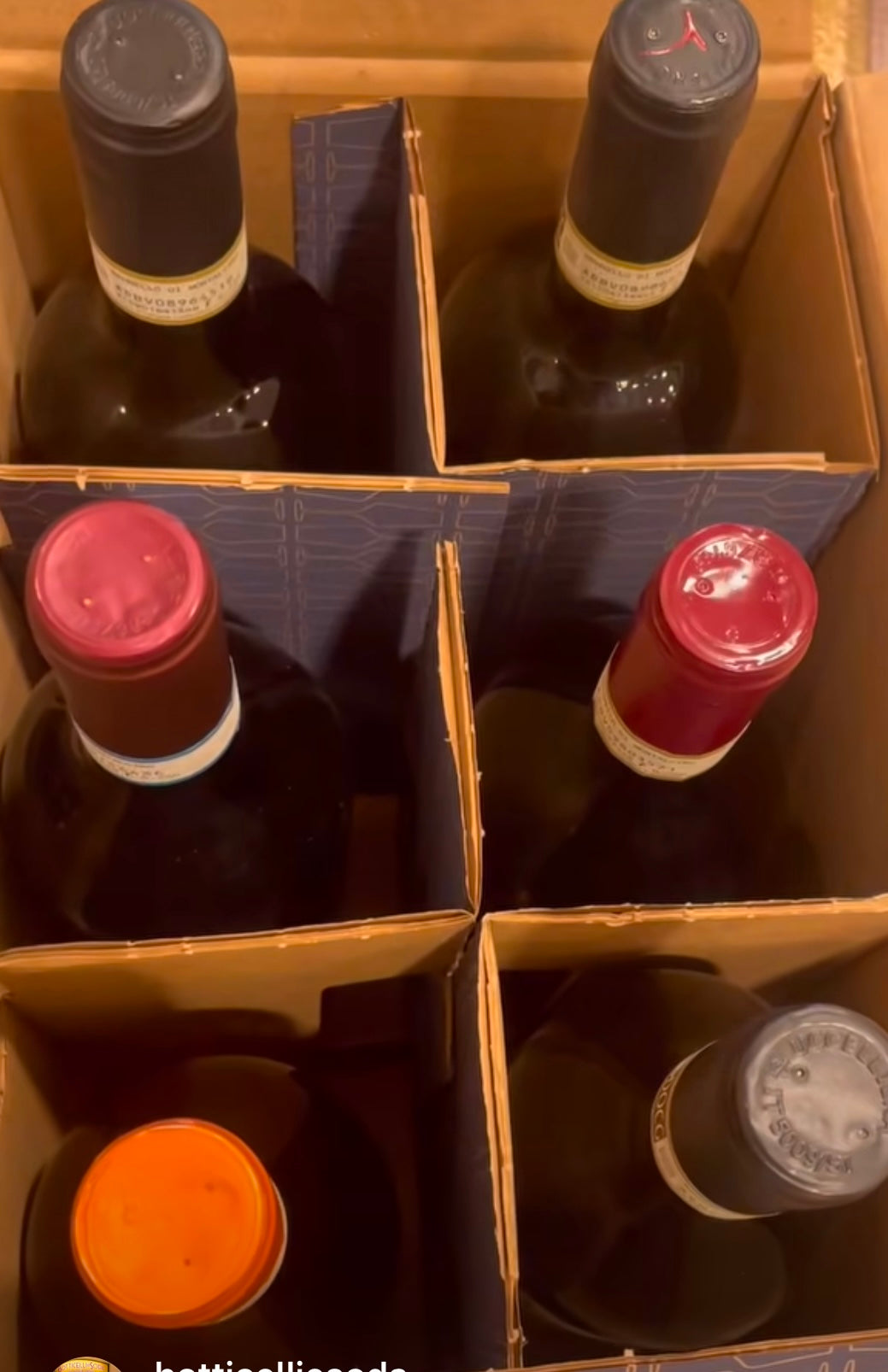 Sommelier  wine box : surprise from Tuscany